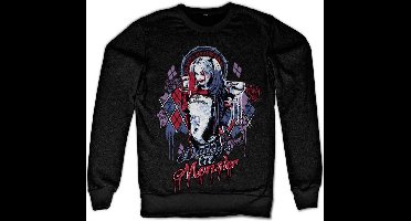 DC Comics Suicide Squad Sweater/trui -S- Harley Quinn Zwart