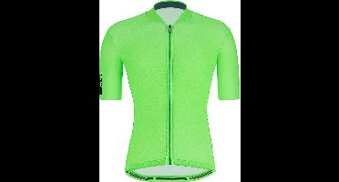 Santini Fietsshirt Korte mouwen Fluo Groen Heren - Color S/S Jersey Flashy Green - 3XL