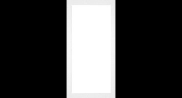 Passe-Partout Fotomaat 15x20 cm - Lijstmaat 20x40 cm - Wit - Museumkarton - Fotolijst niet inbegrepen