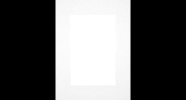 Passe-Partout Fotomaat 30x45 cm - Lijstmaat 45x60 cm - Wit - Museumkarton - Fotolijst niet inbegrepen