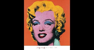Kunstdruk Andy Warhol - Shot Orange Marilyn 65x71cm