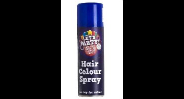 Smiffys - Hair Colour Haarlak - Blauw