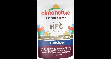 Almo Nature HFC Kat Classic Pouch Tonijnfilet - Kreeft 55 gr