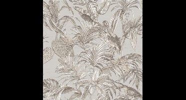 Embellish bird of paradise grey DE120011