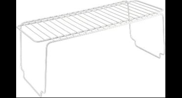 Metaltex Opbergrekje Bridge Stapelbaar 45 X 18 Cm Metaal Wit