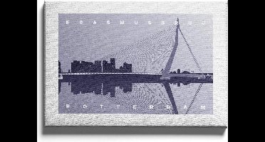 Walljar - Erasmusbrug - Muurdecoratie - Poster