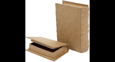 Boeken, afm 8x11,5x2,5 cm, 2 stuk/ 1 set