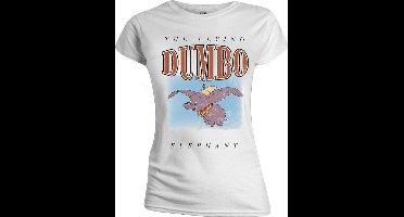 DUMBO - THE FLYING ELEPHANT WOMEN T-SHIRT - WHITE