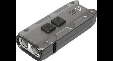 Nitecore Nitecore Tip Se Oplaadbare Sleutelhangerlamp - Metallic Black