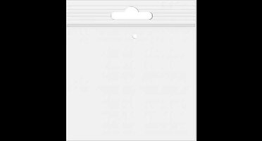 Gripzakken met Euroloch en Luchtgat 33x33cm50 Micron (100 stuks) | gripzak