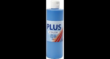 Plus Color Acrylverf, primair blauw, 250 ml/ 1 fles