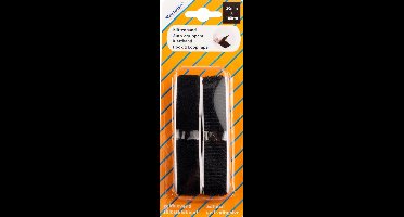 Verlofix Klittenband Zelfklevend 2 X 100 Cm Zwart