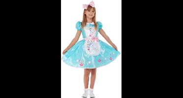 Smiffys Kinder Kostuum -Kids tm 12 jaar- Wonderland Blauw