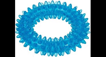 Flamingo Stekelring , - Hondenspeelgoed - 3 cm - Blauw