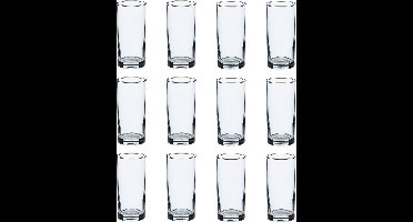 Mammoet - Budgetline - Longdrinkglas Jordaan - 12 stuks - 27 cl - Transparant glas - Glazenset