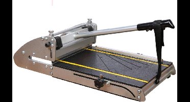 HBM vinylskärare 10 tum – manuell skärare 25 cm, kapar vinyl och PVC upp till 8 mm – exakt kapning utan el