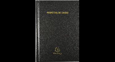 Exacont Eeuwige Kasagenda 210 x 148 mm, zwart
