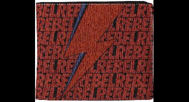 Rocksax David Bowie - Rebel Rebel Portemonnee - Rood