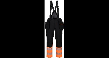 Portwest DX4 Hi-Vis Klasse 1 Winter Amerikaanse Overall DX437 - Oranje/Zwart - XXXL