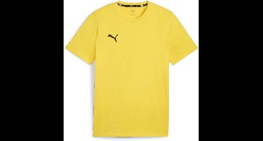 Puma Shirt TeamGoal CasuaLongsleeve Tee 658615 Faster Yellow-Puma Black-XXL