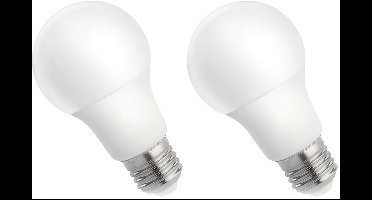 Spectrum LED Lamp E27 7W - 230V - 600 Lumen - 3000K Warm wit - Gezellig licht - Energiezuinig - 2 stuks