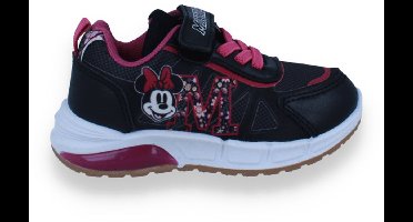 Minnie Mouse Meisjes Sneaker Met Lichtjes | Zwart | Maat: 26