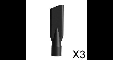 3x Stofzuigeraccessoires Platte zuigmond geschikt voor 44mm stofzuigers