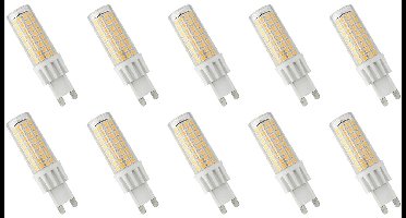 Spectrum LED Insteeklampje G9 7W - 230V - 780 Lumen - 4000K Neutraal Wit - Natuurlijk Licht - Energiezuinig - 10 stuks