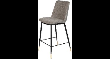 Puur - Larvik counter barstoel 65 cm lichtgrijs