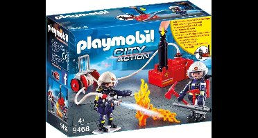 PLAYMOBIL City Action Brandweerteam met waterpomp - 9468