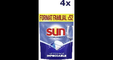 4x Sun optimum vaatwastabletten 52st alles in 1