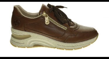 Comfortschoenen Dames Cognac Rieker maat 42