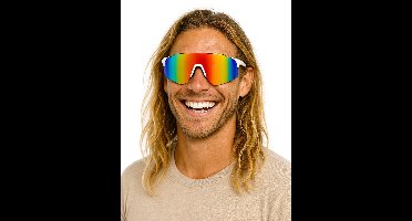 WIDMANN - Regenboog sportbril voor volwassenen