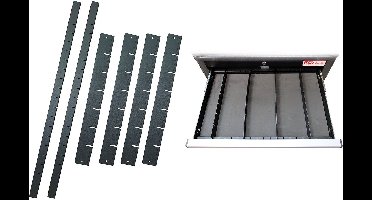 BGS ladeverdeler voor PROFI werkplaatswagen, 6 stuks - 67166