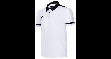 Umbro Manyara Korte Mouw Poloshirt Wit 14 Years Jongen
