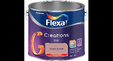 Flexa - Creations Lak Hoogglans - Sweet Sunset - Mengverf - 2.5 L