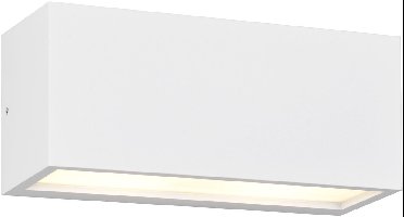 TRIO MAYENNE - Wandlamp - Wit mat - excl. 2x E14 4 W - Verlichting omhoog en omlaag - Wandmontage - Buitenverlichting - IP44