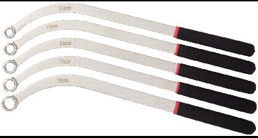 KS TOOLS V-snaar- en tandriemsleutelset 5-delig - 150.1200