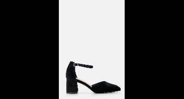 POSH by Poelman Pumps zwart Textiel - Maat 39