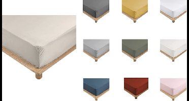 Percale hoeslaken - 30 cm diepte