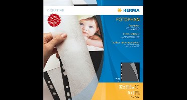 Herma fotokarton zwart 20 vel                      7577