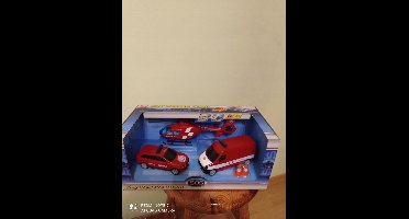 Dickie Toys STRAŻ CITY Voertuigset - Brandweer