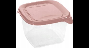 Curver Fresh & Go Rechthoekige Voedselcontainer 1,2L - Transparant/Roze