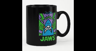 Jaws Tasse/Kaffeebecher PopArt Poster Mug Black
