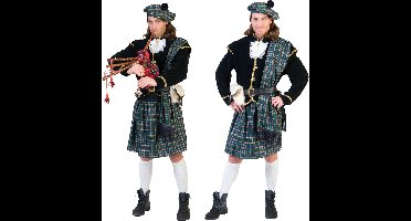 Schotse kilt groen geruit