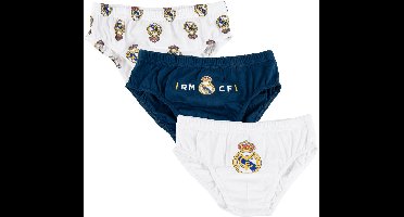 Jongens Ondergoedset Single Jersey 3 Stuks Real Madrid