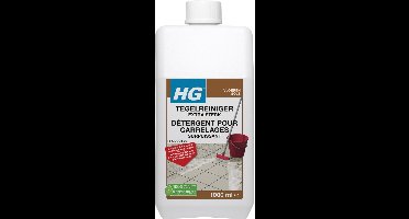 1 x HG Tegelreiniger Extra Sterk 1 liter - Tegelreiniger - Natuursteen Reinigen - Vetvlekken Verwijderen - Kalk Verwijderen - Vloer Reinigen