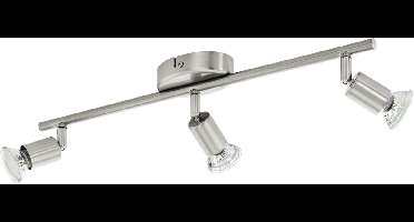 EGLO Buzz - Plafondspots - 3 Lichts - LED - Nikkel-Mat