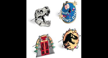 Jurassic Park Set Pins (4x)