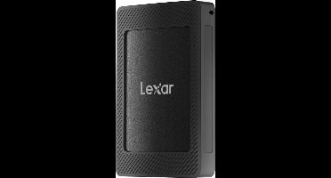 Lexar SL500M Magnetic-Set Portable SSD 1TB externe solide-state drive 1 TB USB Type-C USB 3.2 Gen 2x2 Zwart